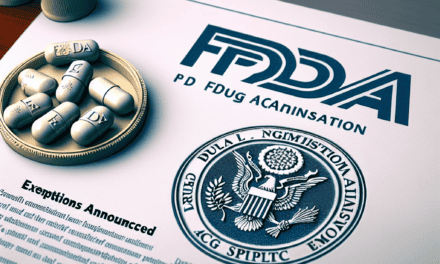 FDA Announces Exemptions to Drug Supply Chain Security Act