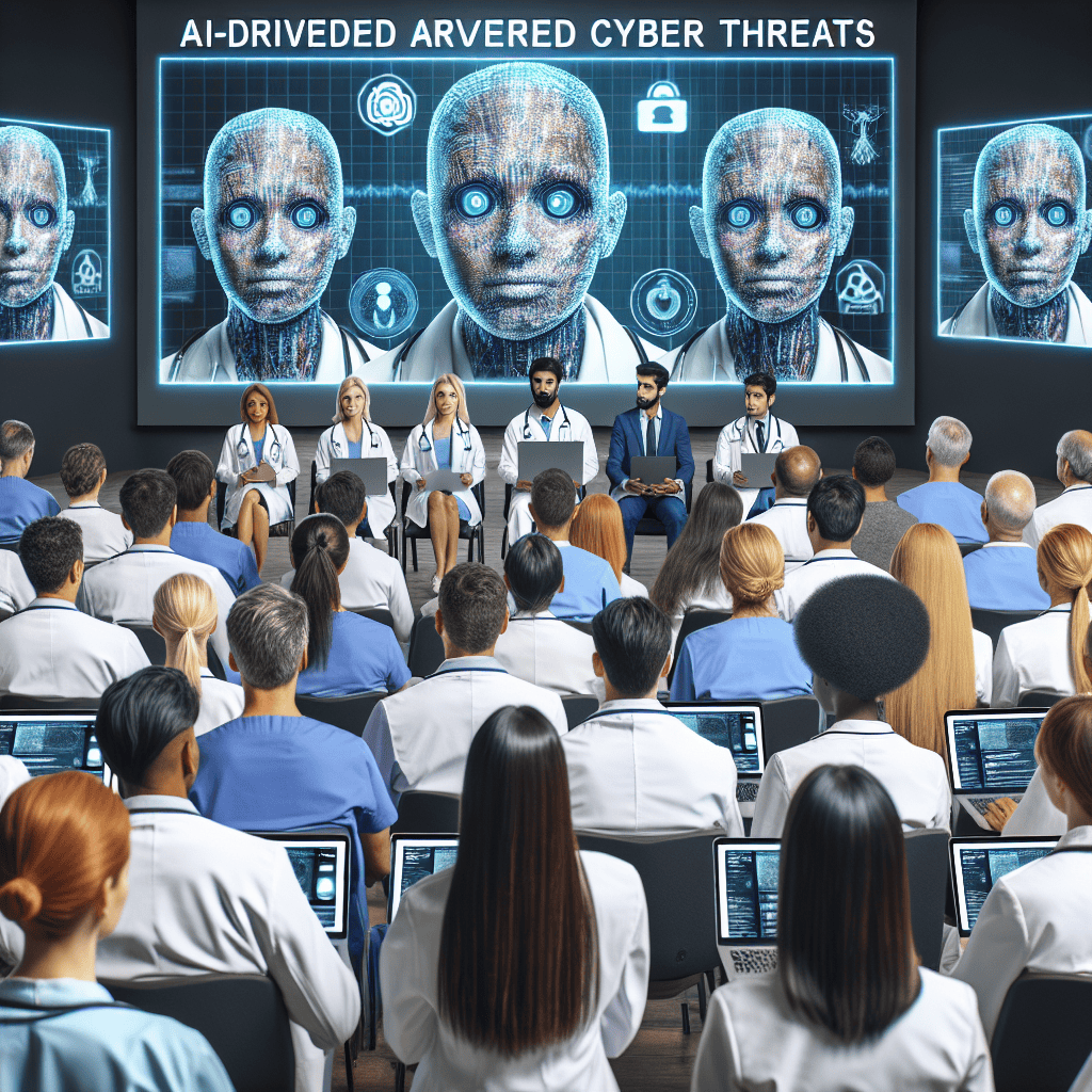 Preparing Healthcare Workforces for AI-Driven Cyber Threats and Deepfakes