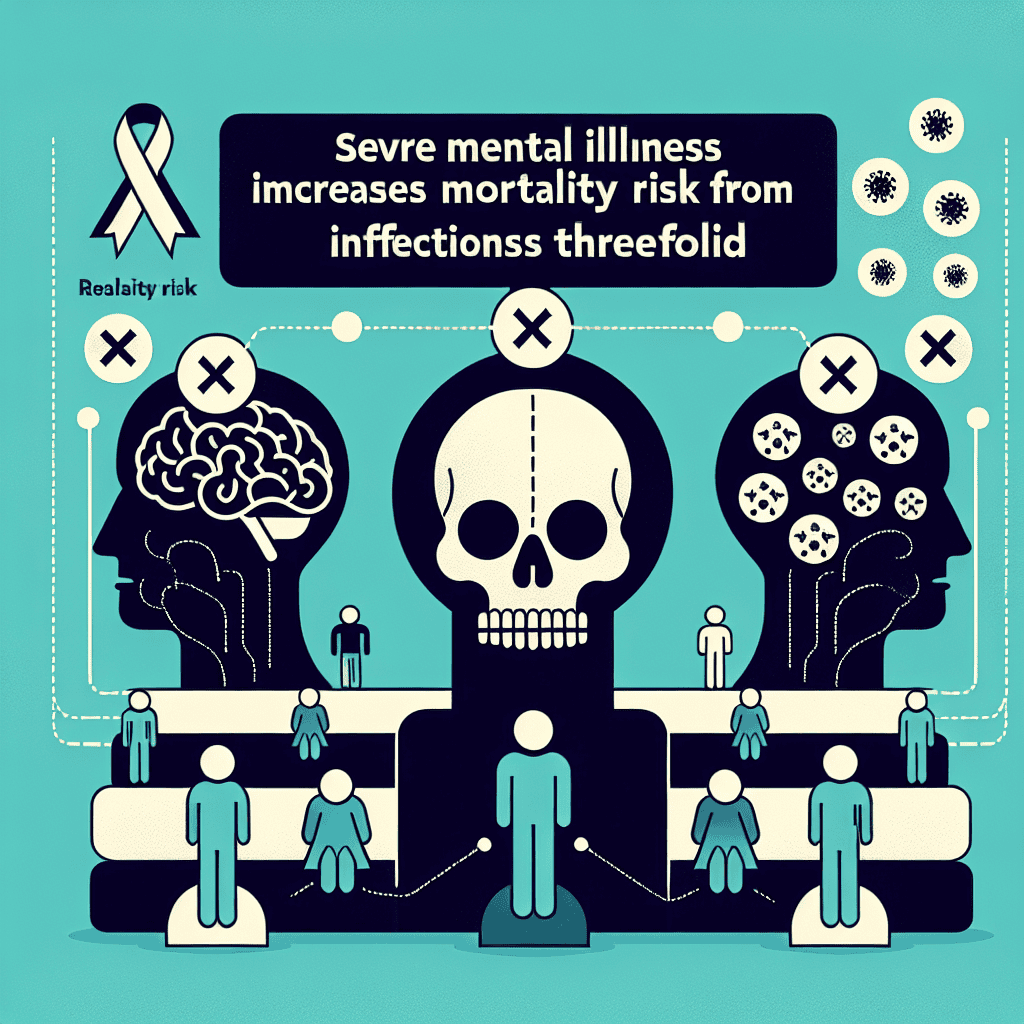 Severe Mental Illness Increases Mortality Risk from Respiratory Infections Threefold