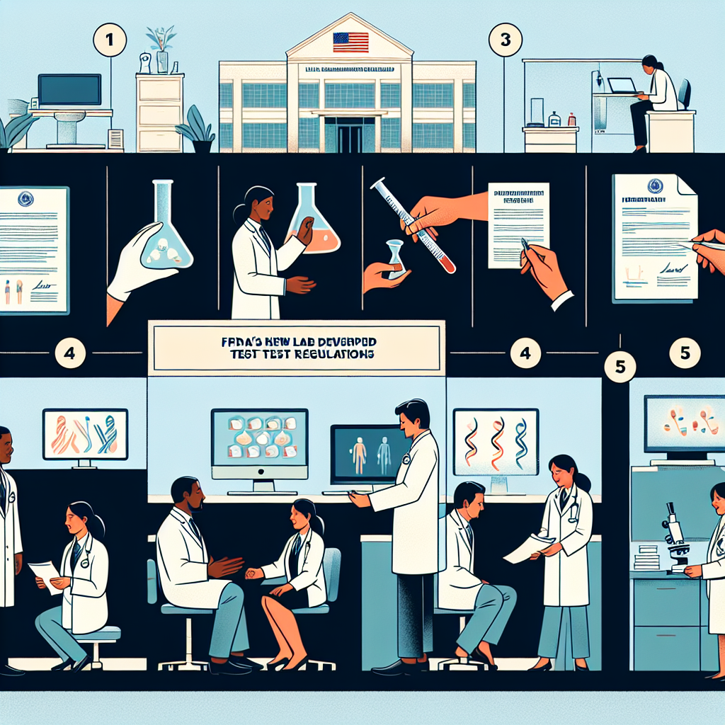 A Guide to Understanding the FDA's New Lab Developed Test Regulations in 5 Steps