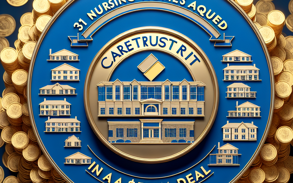 CareTrust REIT Acquires 31 Nursing Homes in $500M Deal