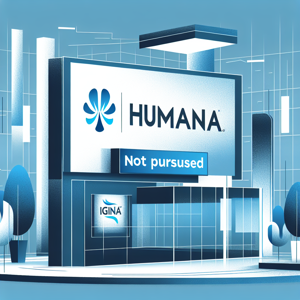 Cigna Rules Out Acquisition of Humana