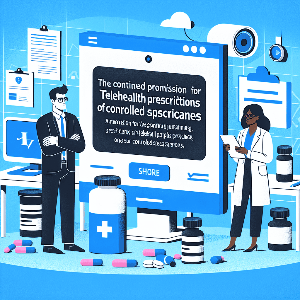 DEA and HHS Announce Further Extension for Telehealth Prescriptions of ...