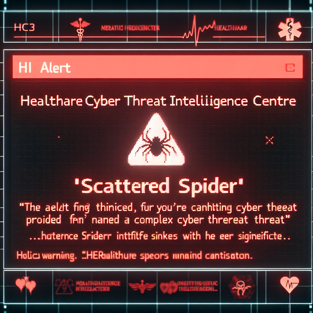 HC3 Warns Providers About Scattered Spider Threat