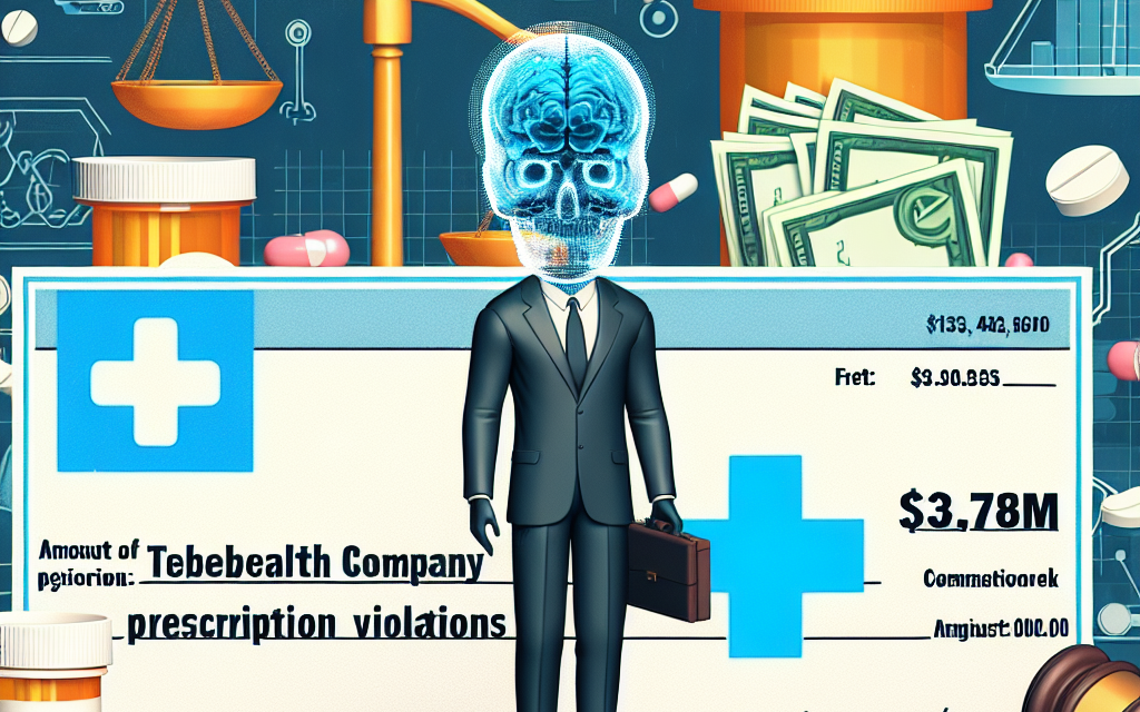 Telehealth Firm Cerebral Fined $3.7M for Prescription Violations