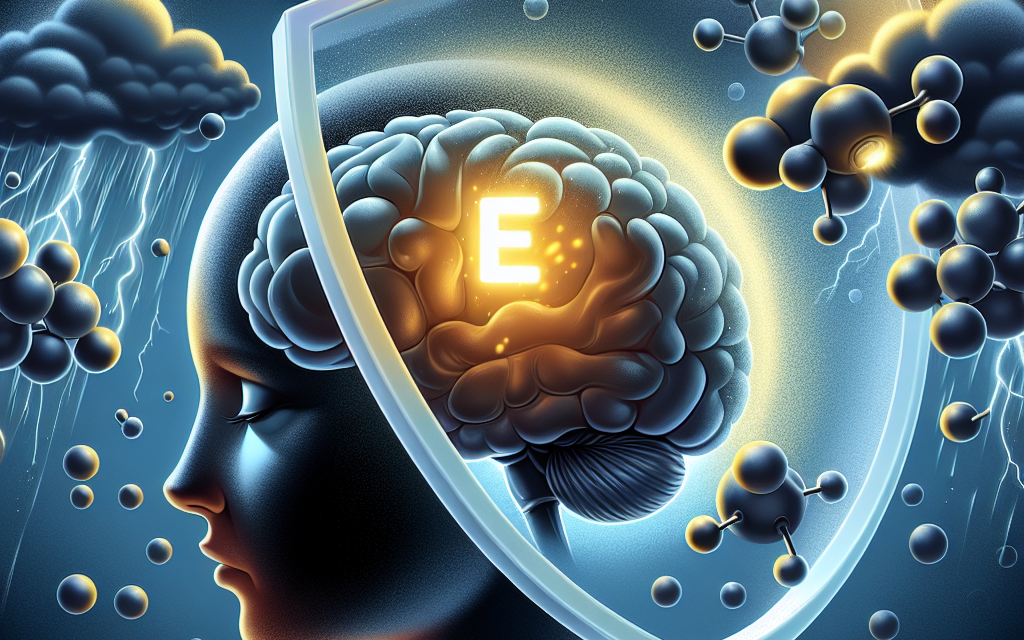 The Role of Vitamin E in Shielding the Brain from Oxidative Stress and Anxiety