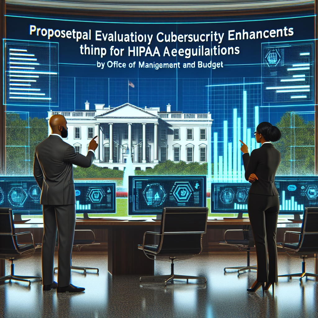 White House OMB Evaluates Proposed HIPAA Cybersecurity Enhancements