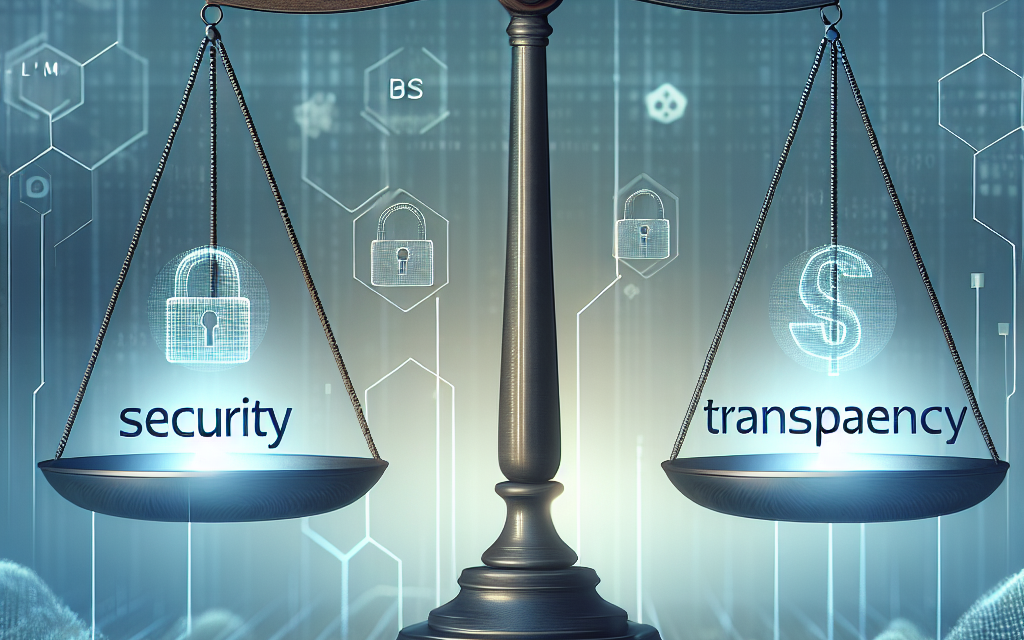 Balancing Security, Efficiency, and Transparency in LLM Utilization