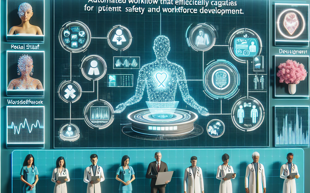 Enhancing Workflow, Workforce Development, and Patient Safety with AI by 2025