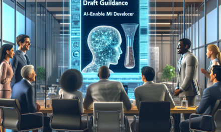 FDA Releases New Draft Guidance for AI-Enabled Medical Device Developers