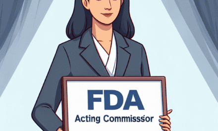 Sara Brenner Appointed Acting Commissioner of the FDA