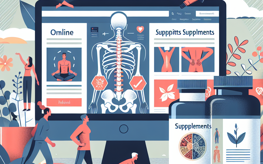 Innovative Online Solutions and Supplements for Chronic Back Pain Relief