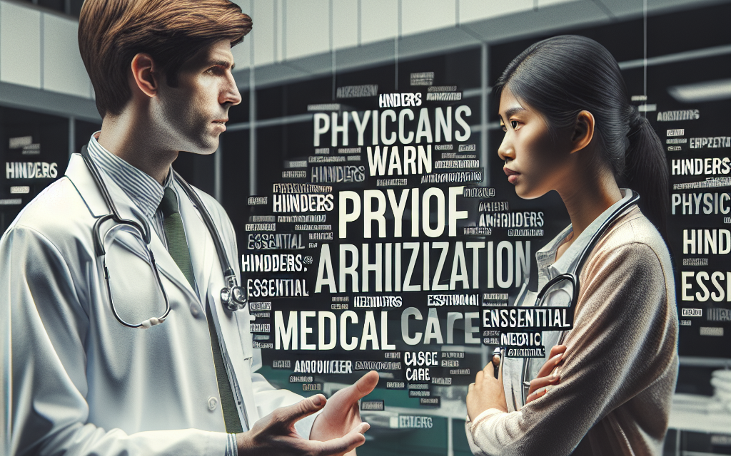 Physicians Warn That Prior Authorization Hinders Essential Medical Care