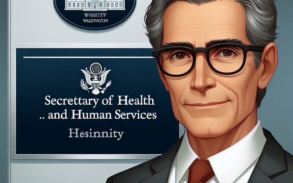 RFK Jr. Appointed as Secretary of Health and Human Services