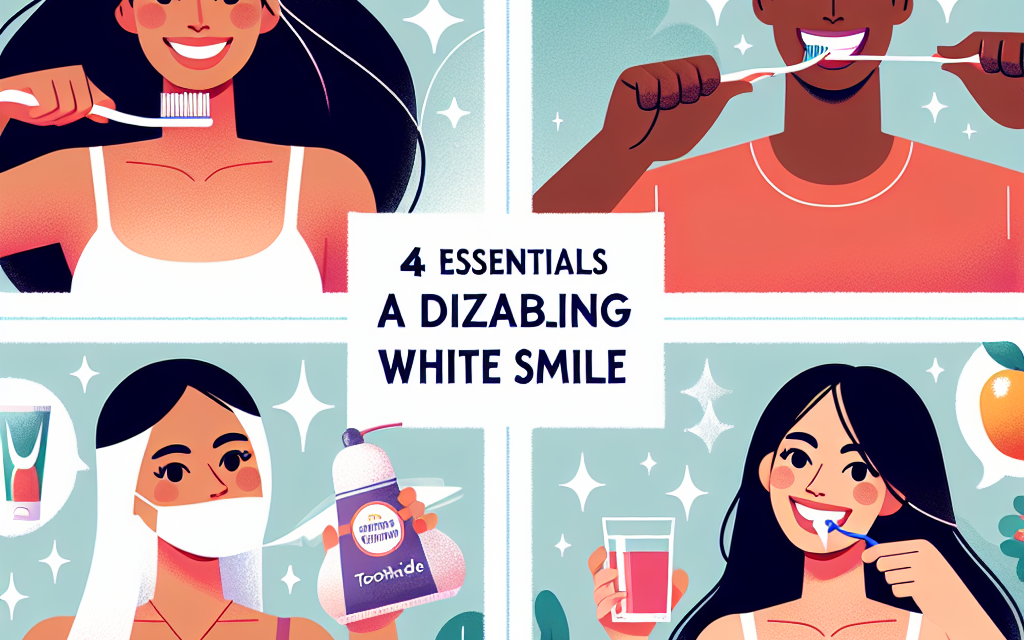 4 Essential Tips for Maintaining a Dazzling White Smile