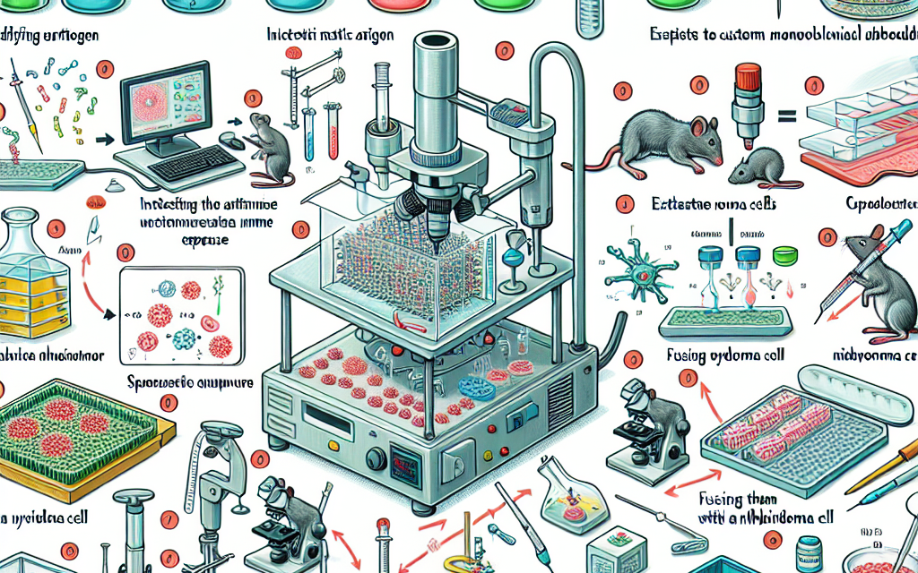 Crafting Custom Monoclonal Antibodies: A Comprehensive Step-by-Step Guide