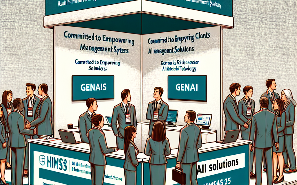 InterSystems at HIMSS25: Committed to Empowering Clients with GenAI Solutions