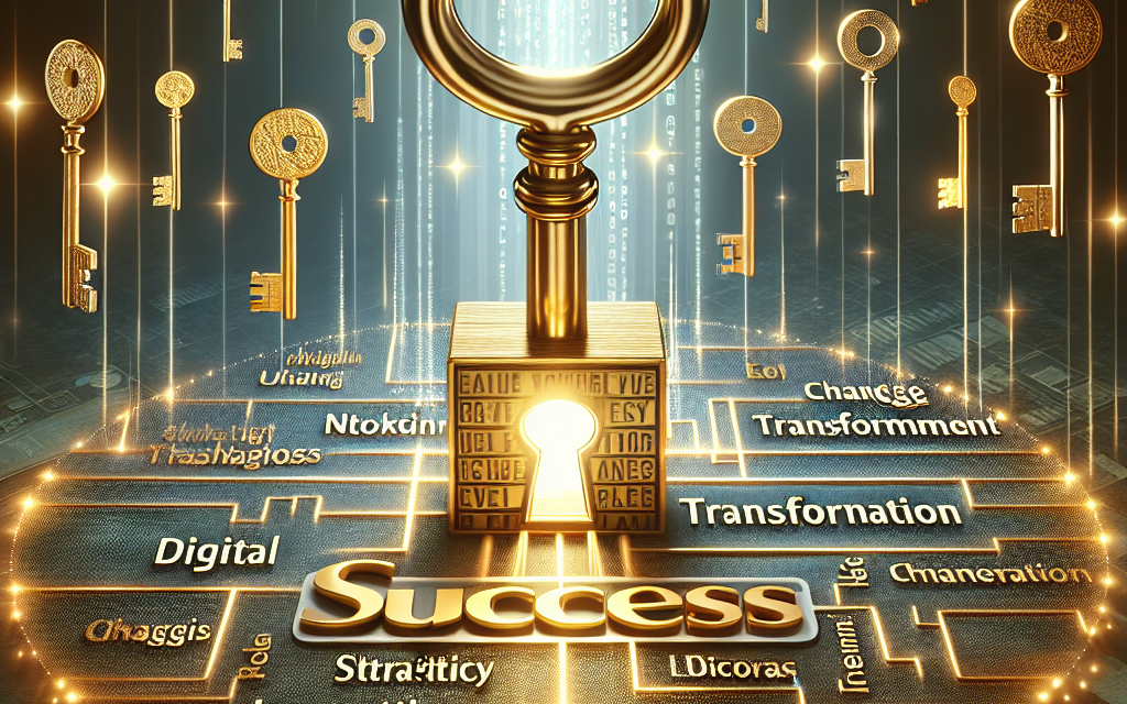 Unlocking Success: Essential Keys to Change Management and Digital Transformation