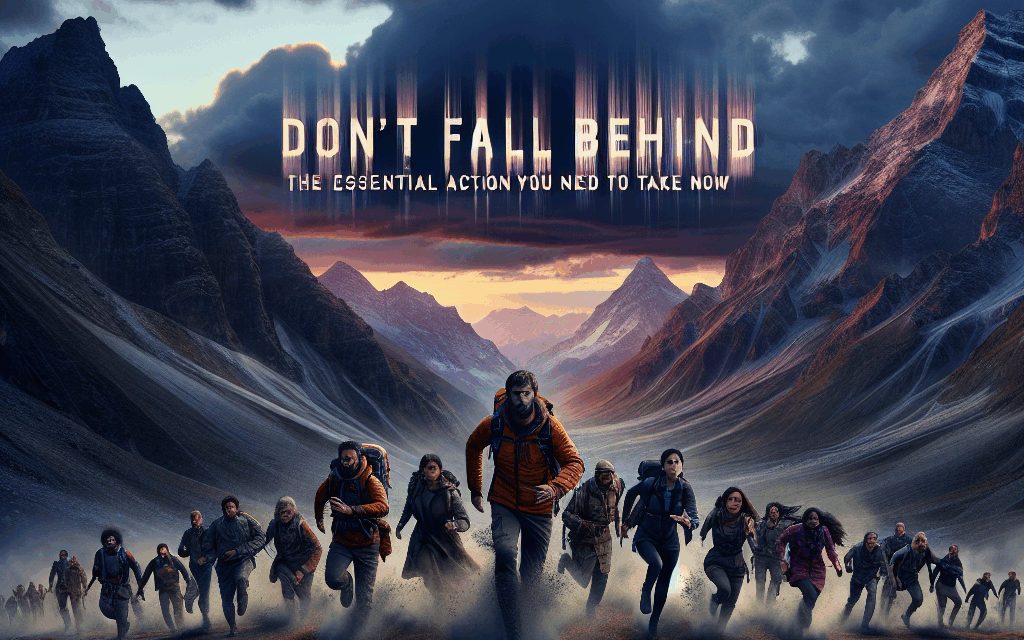 Don’t Fall Behind: The Essential Action You Need to Take Now