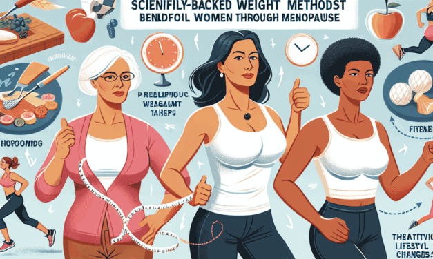 Effective Weight Management Approaches for Menopausal Women