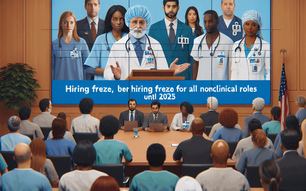 PeaceHealth Announces 1% Workforce Reduction and Nonclinical Hiring Freeze Until 2025
