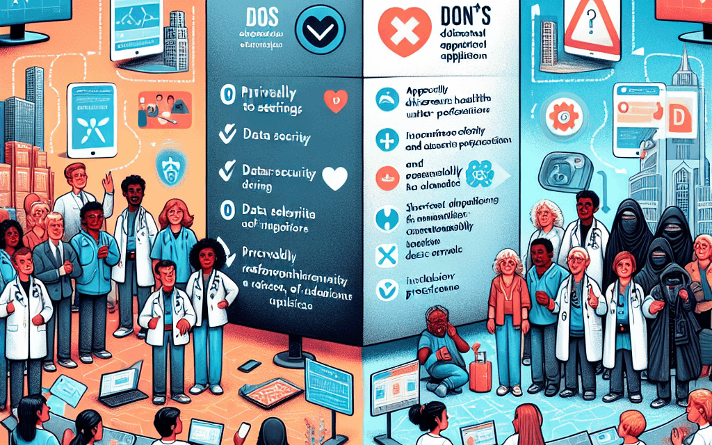 Essential Dos and Don’ts for Developing a Healthcare App in 2025