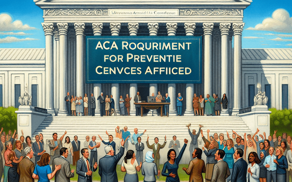 Supreme Court Affirms ACA Requirement for Preventive Services