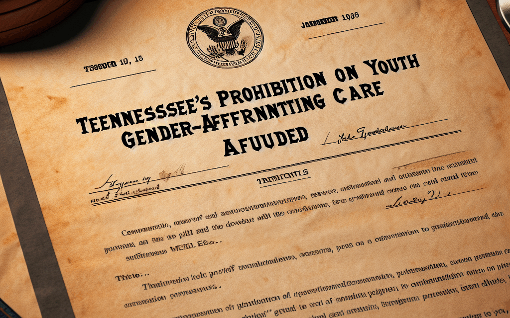Supreme Court Affirms Tennessee’s Prohibition on Youth Gender-Affirming Care