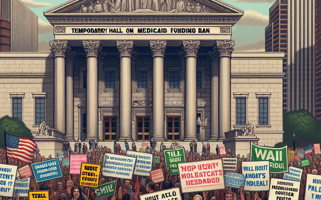 Judge Issues Temporary Halt on Medicaid Funding Ban for Planned Parenthood in Megabill