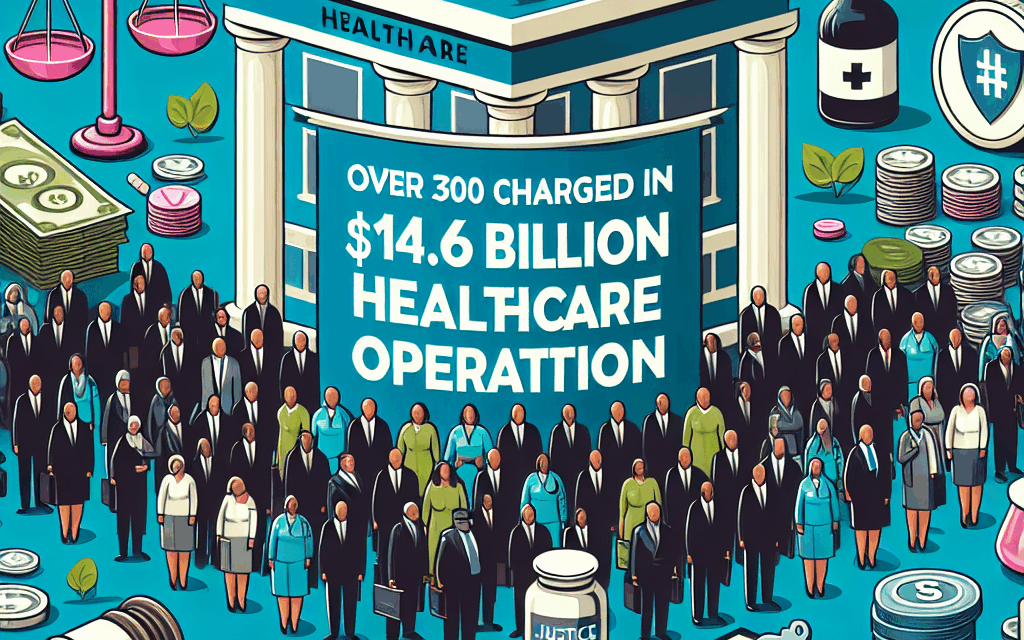 Over 300 Charged in $14.6 Billion Healthcare Fraud Operation by DOJ
